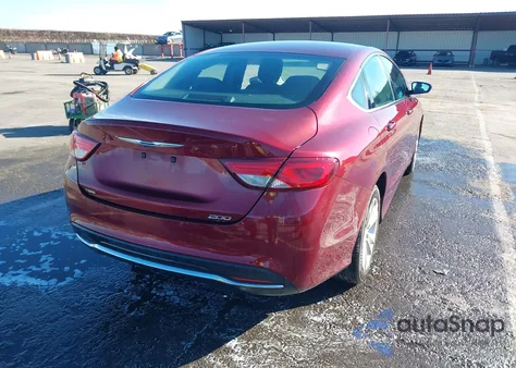 2015 Chrysler 200 Limited z USA, uszkodzony, nr VIN 1C3CCCAB8FN584671